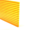 6mm 8mm Twin Wall Polycarbonate Hollow Roofing Sheet PC Panels